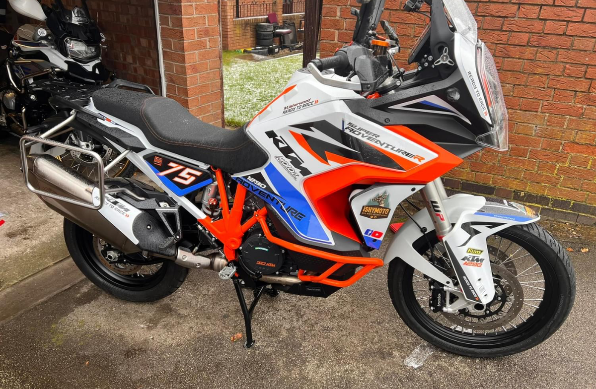 2021-23 KTM 1290 Super Adventure R or S- RALLYE V2 Semi Wrap!