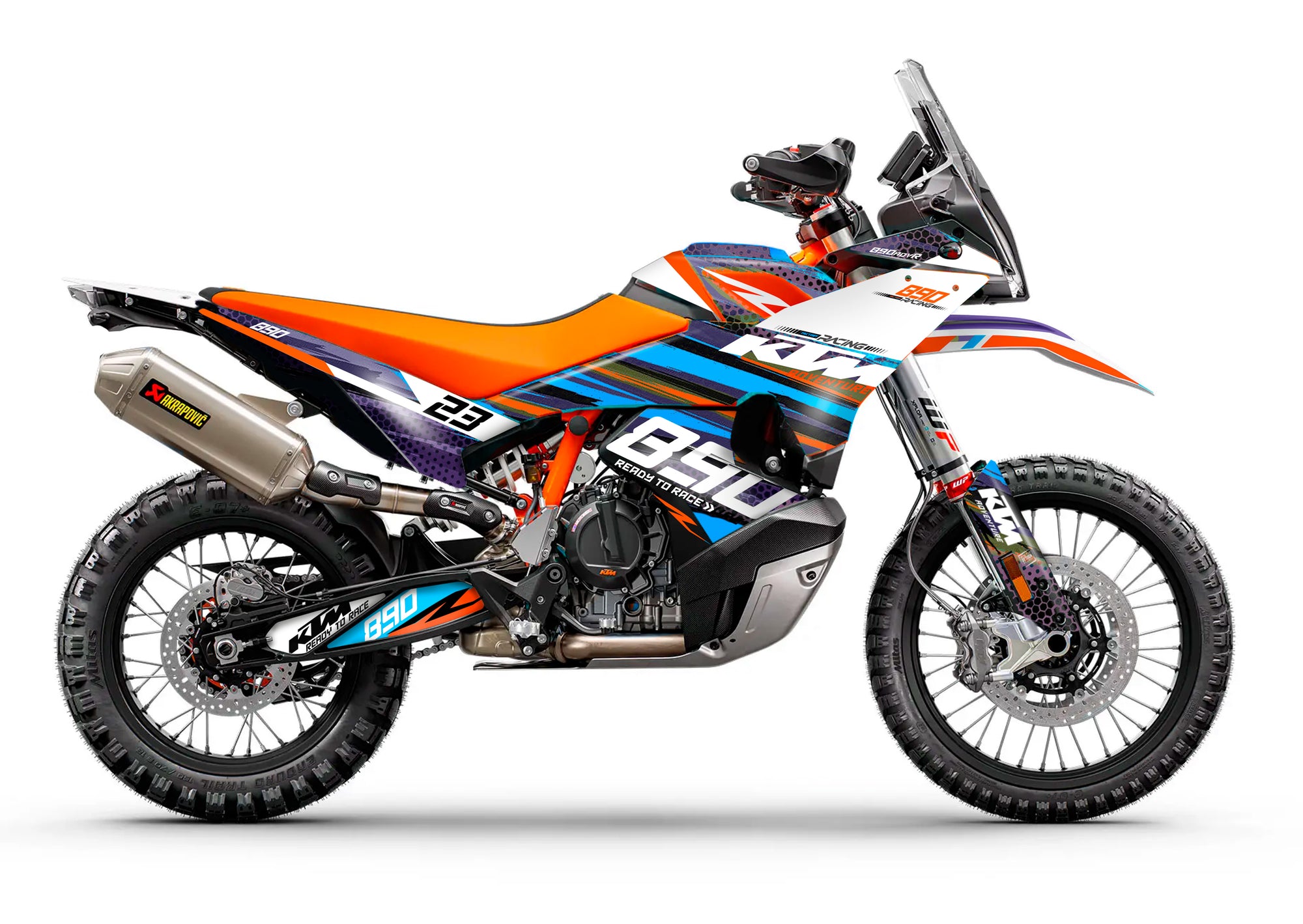 KTM motorcycle decal kits