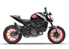 DUCATI MONSTER レッドパーツ 3点セット DUCATI-MONSTER-V1-Grey-
