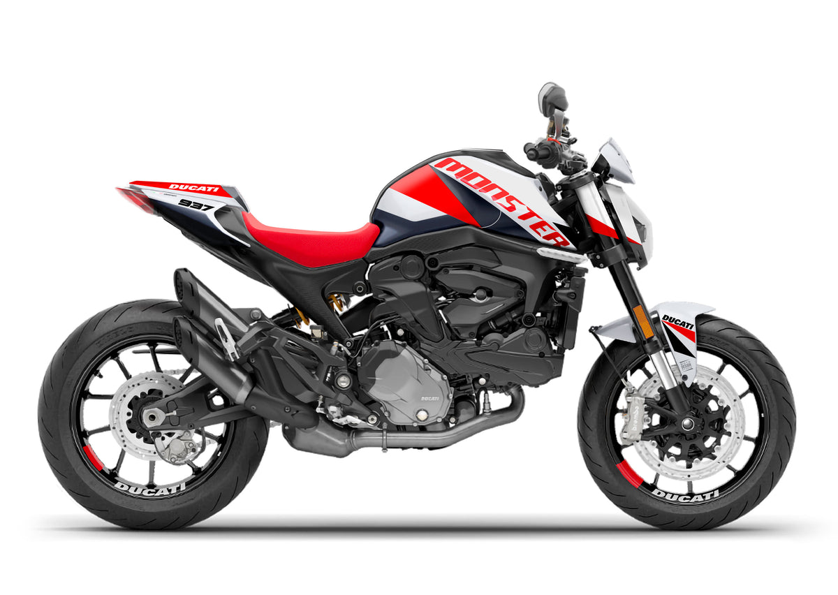 Ducati Monster 937 - V1 - WHITE Bike