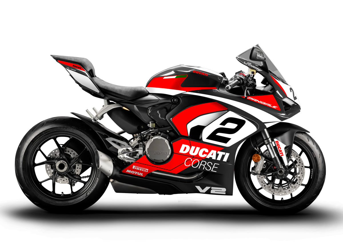 Ducati Panigale V2 - Dyna Corse - Black Bike