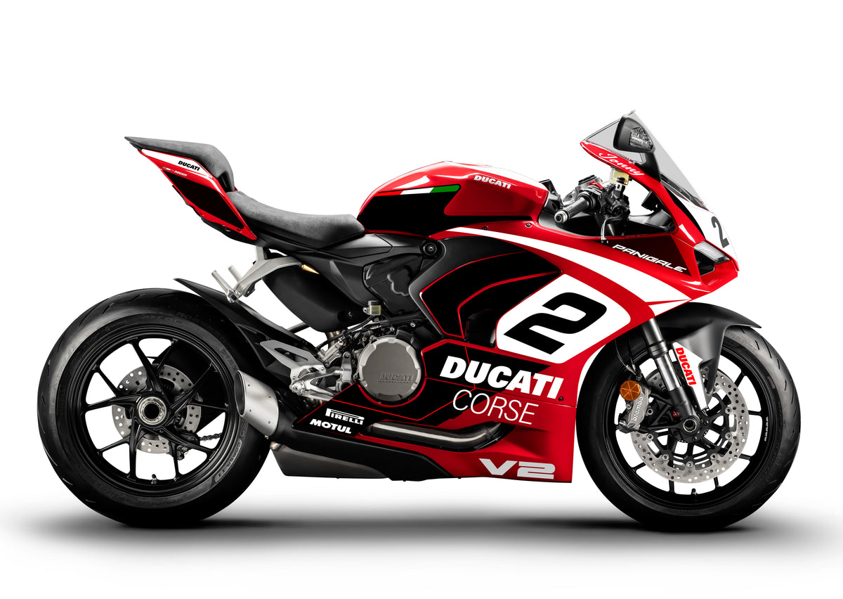 Ducati Panigale V2 - Dyna Corse - Red Bike