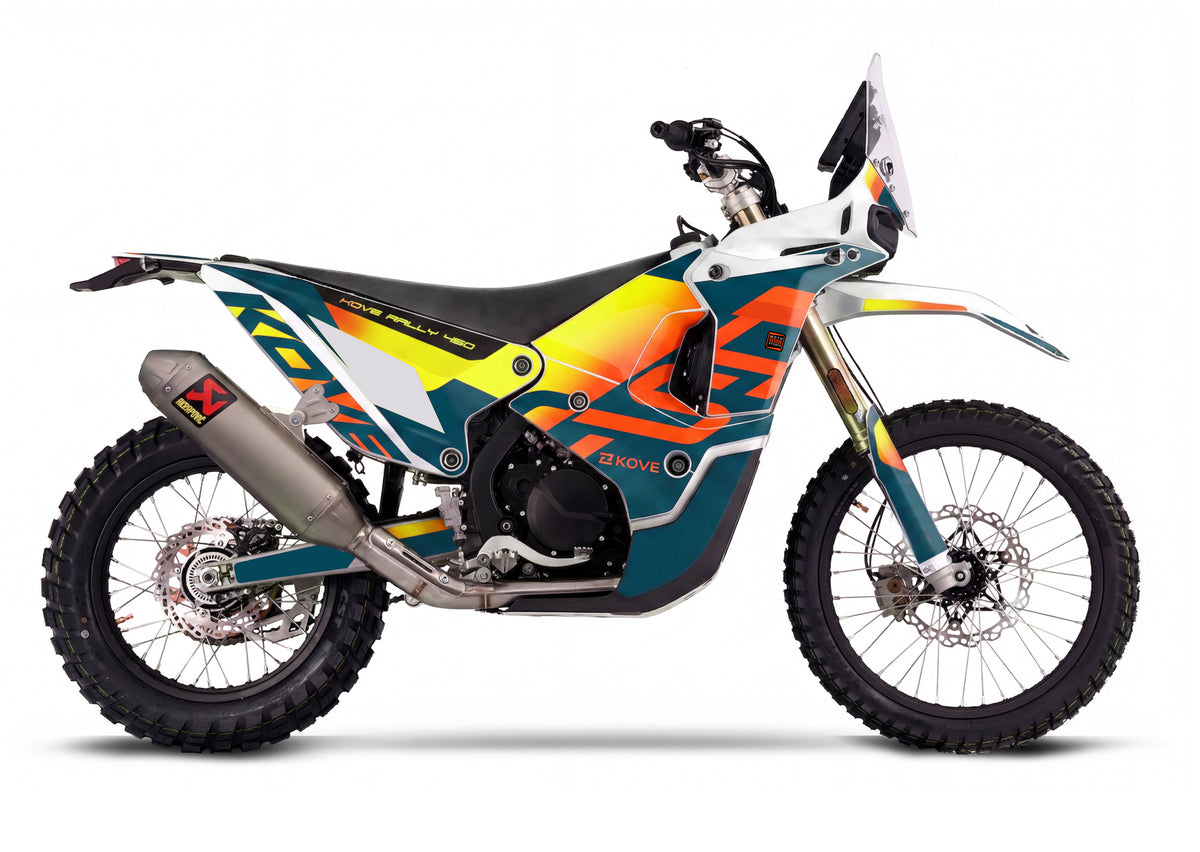 PETROL BURN V1 - KOVE 450 RALLY| MOTORCYCLE GRAPHIC KIT