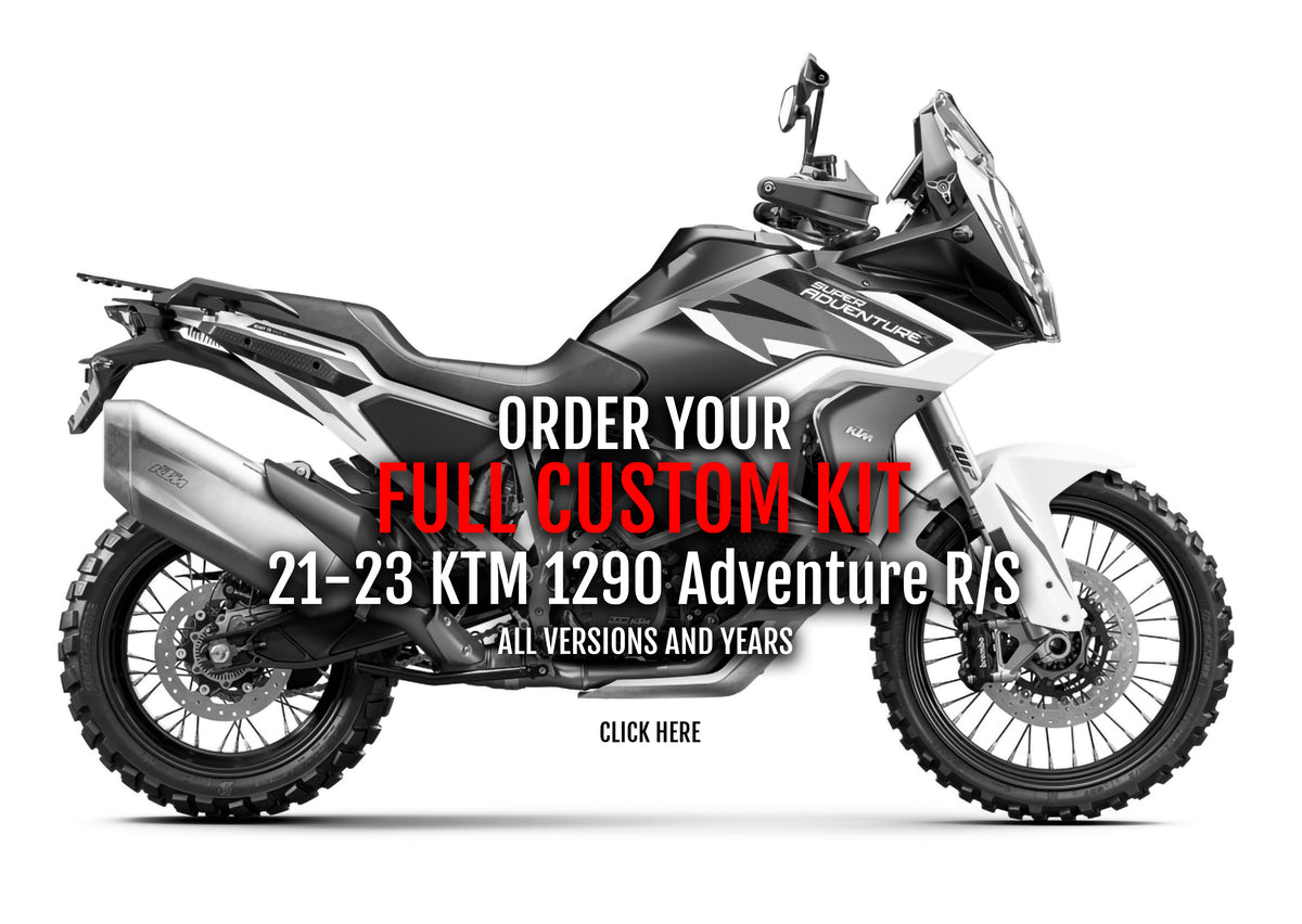 KTM 1290 Custom Motorcycle Graphics