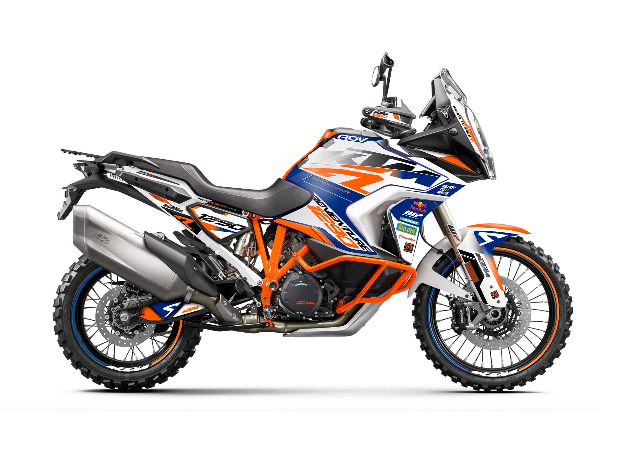 KTM motorcycle graphics kit Hyper Pro