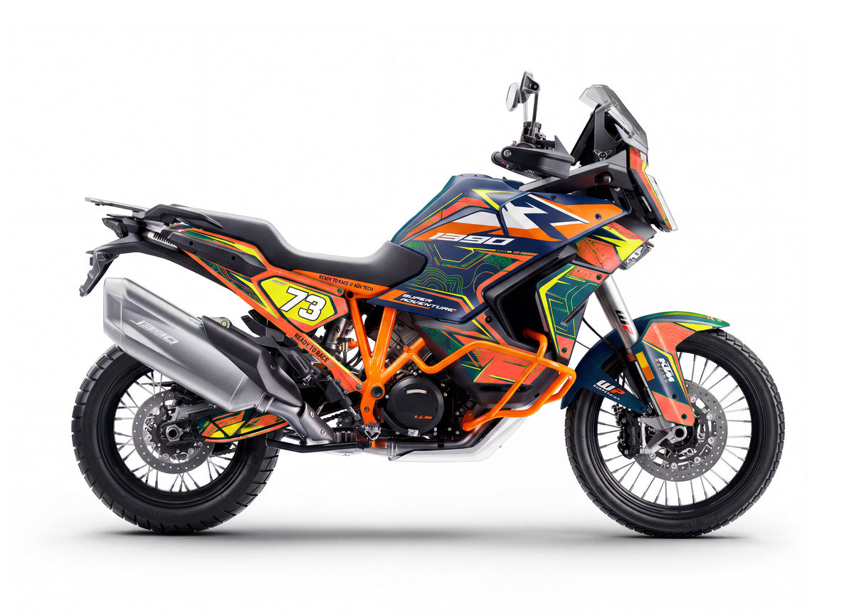 TRON V2 - 1390 ADV S/R | MOTORCYCLE GRAPHIC KIT