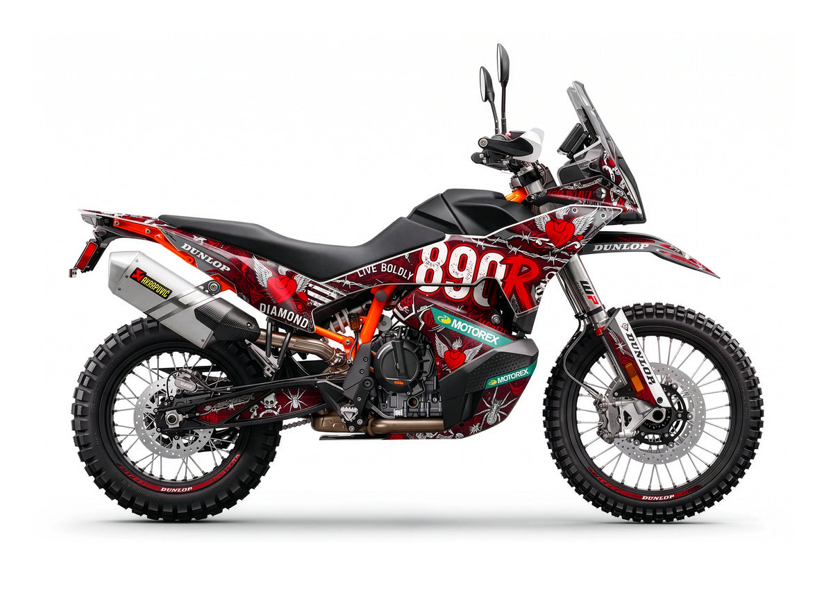 OUTLAW V1 - 890/790 | MOTORCYCLE GRAPHIC KIT