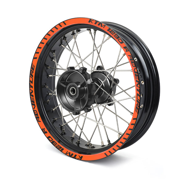 KTM - SLOT - Orange/Black - Wheel Graphics