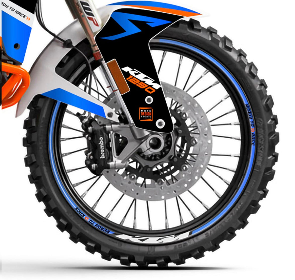 KTM - READY TO RACE - Blue