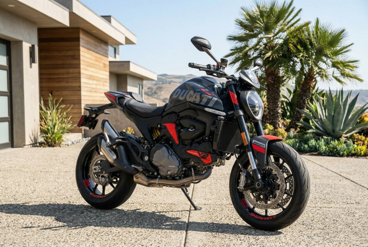 Ducati monster motorcycle graphics kit