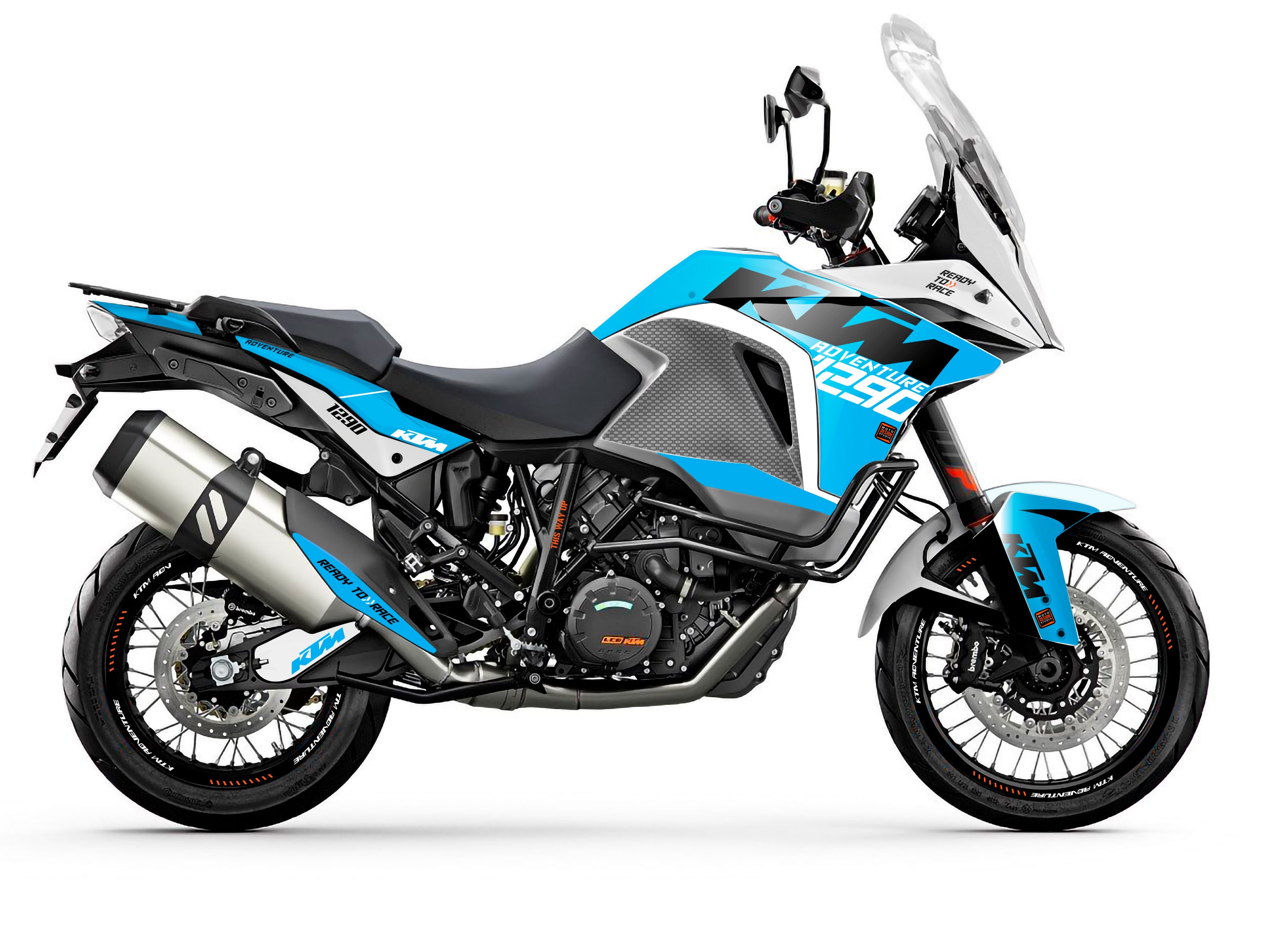 Motoproworks Ktm 1290 Super Adventure Graphics Kit Bike Ktm 1290