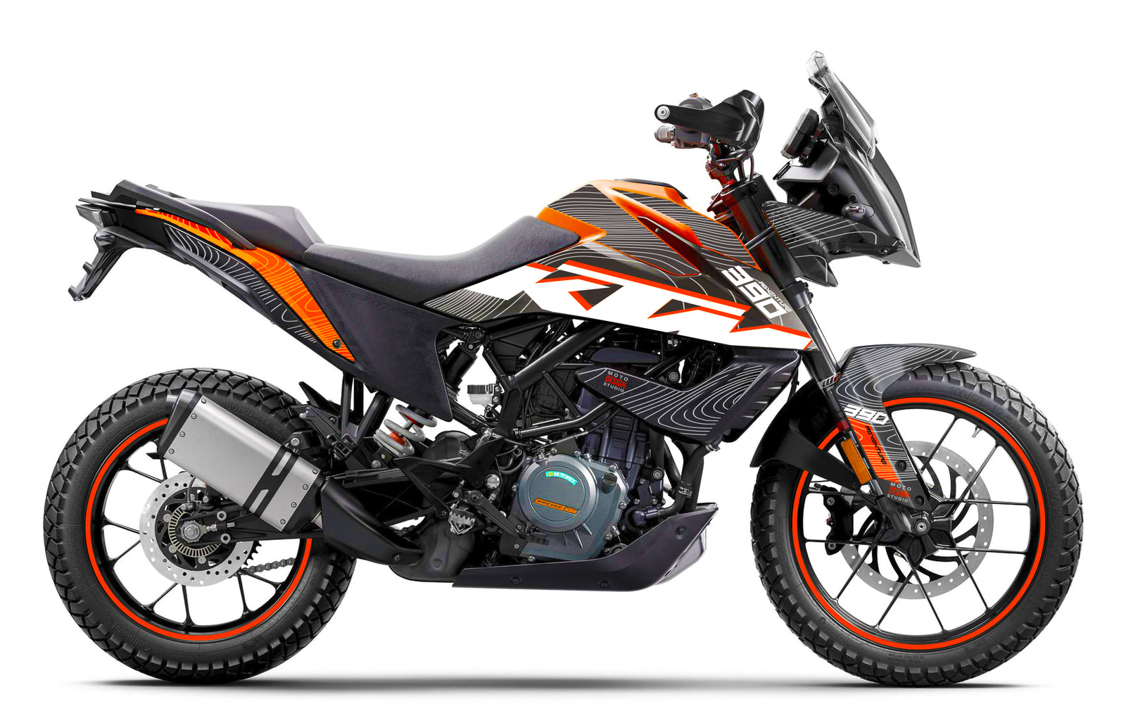 motorcycle decal KIT