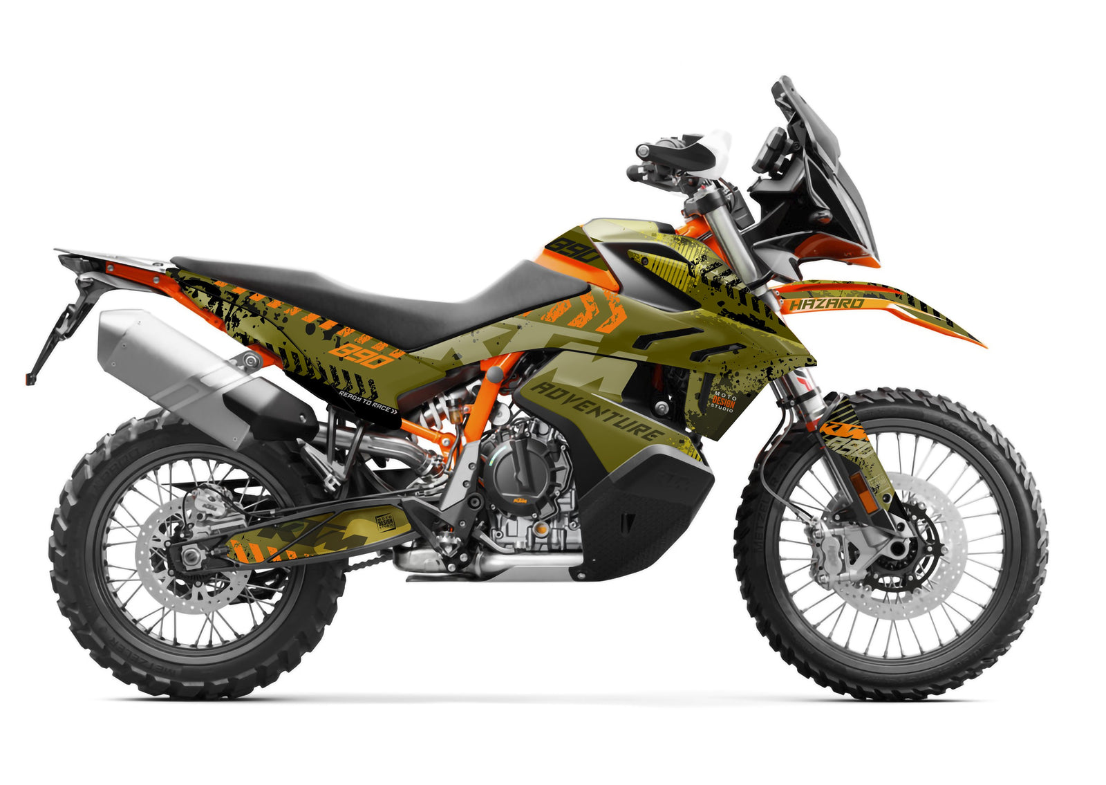 Motorcycle Graphics Hazard V1