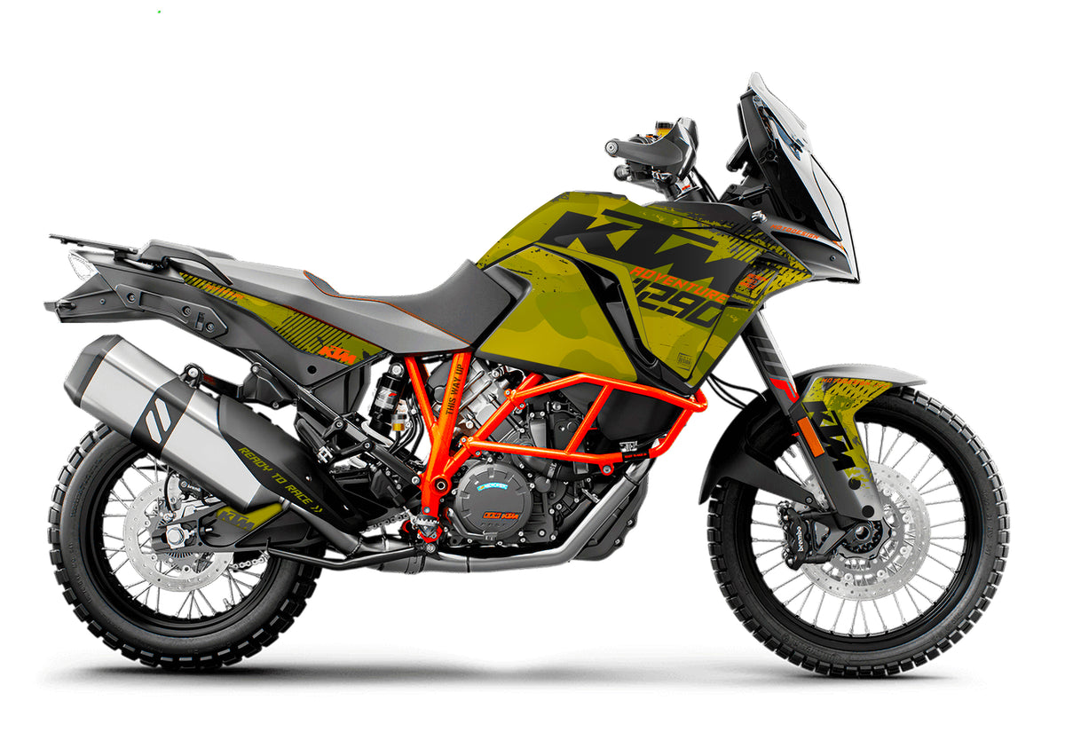 KTM motorcycle decal kit