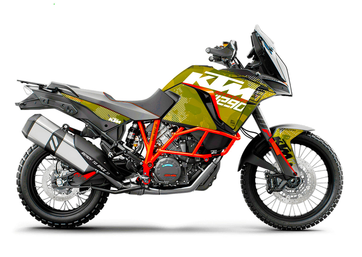 KTM motorcycle decal kit