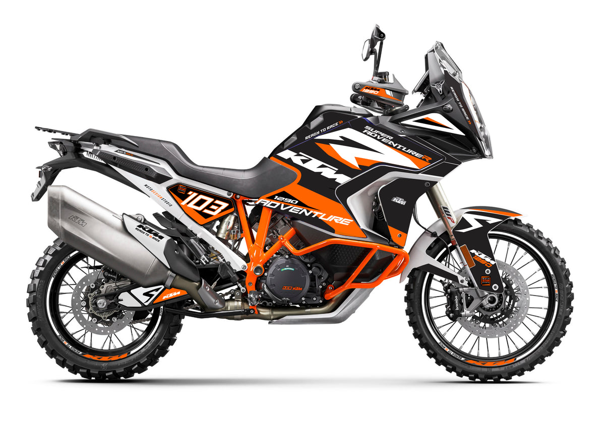 motorcycle graphics kit KTM 1290 Adventure Rallye V3