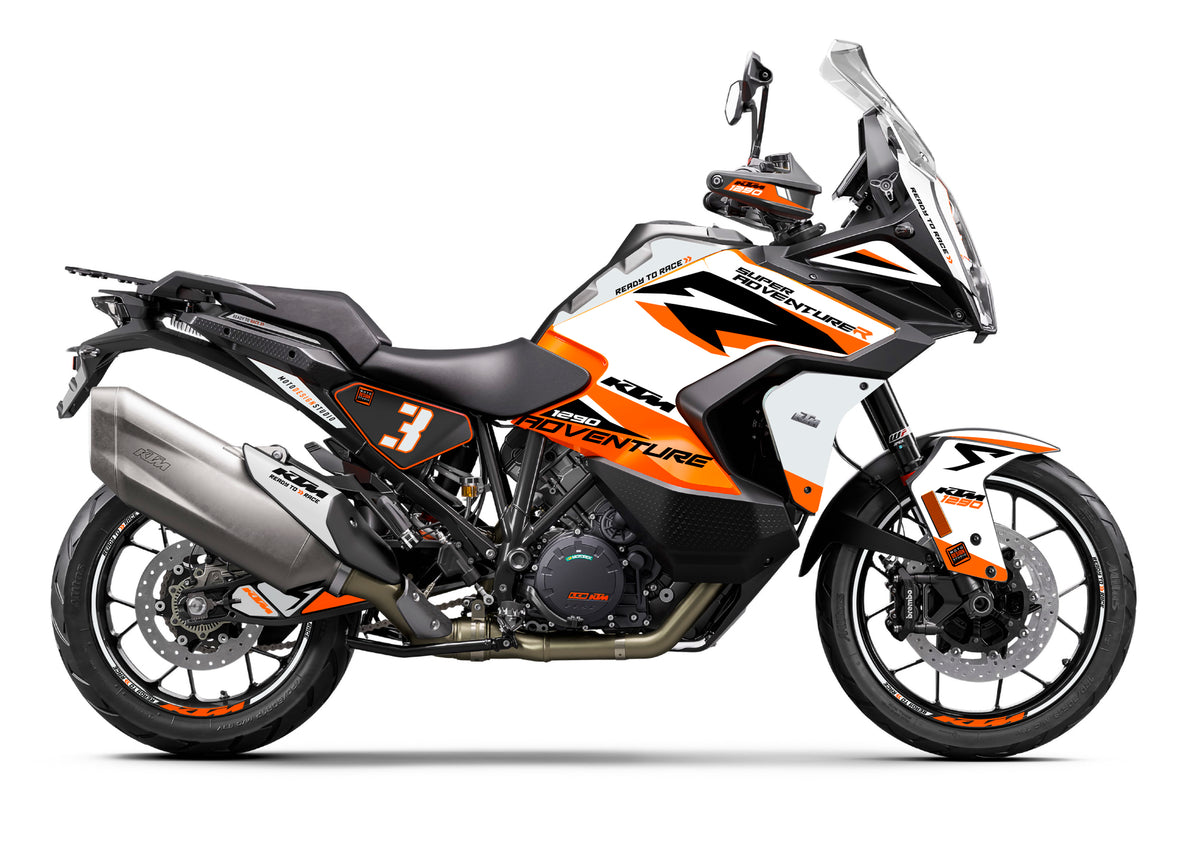 2021-23 KTM 1290 Super Adventure fits S or R- Expedition V1 Semi Wrap!