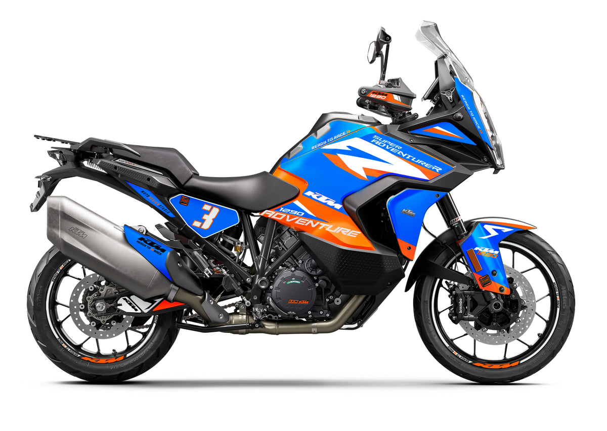 2021-23 KTM 1290 Super Adventure fits S or R- Expedition V2 Semi Wrap!
