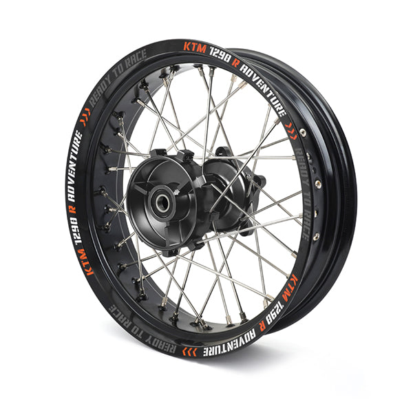 KTM - READY - Black/Orange - Wheel Graphics