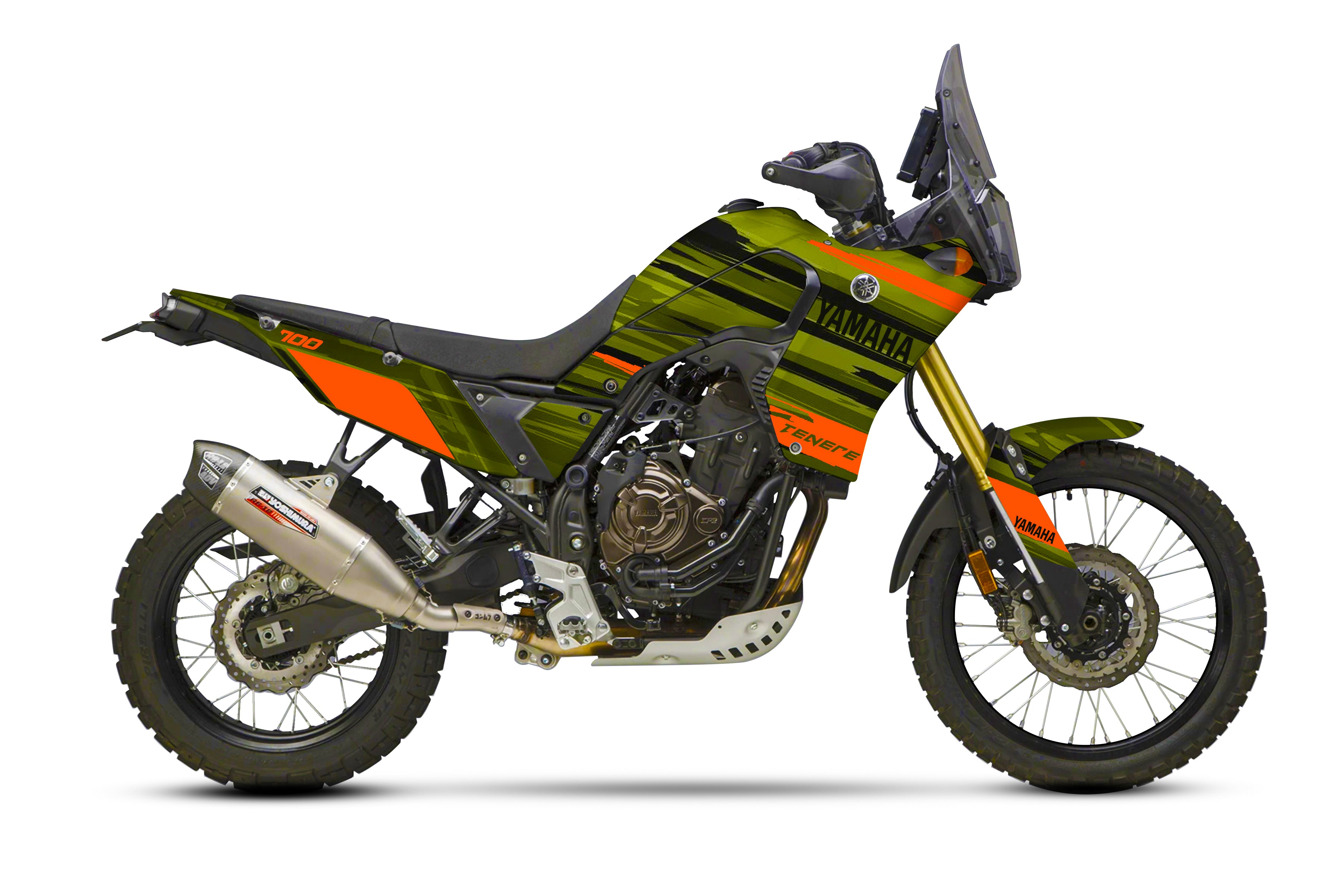 Camo Tenere 700 Decal Yamaha Tenere Camo V1 FULL KIT